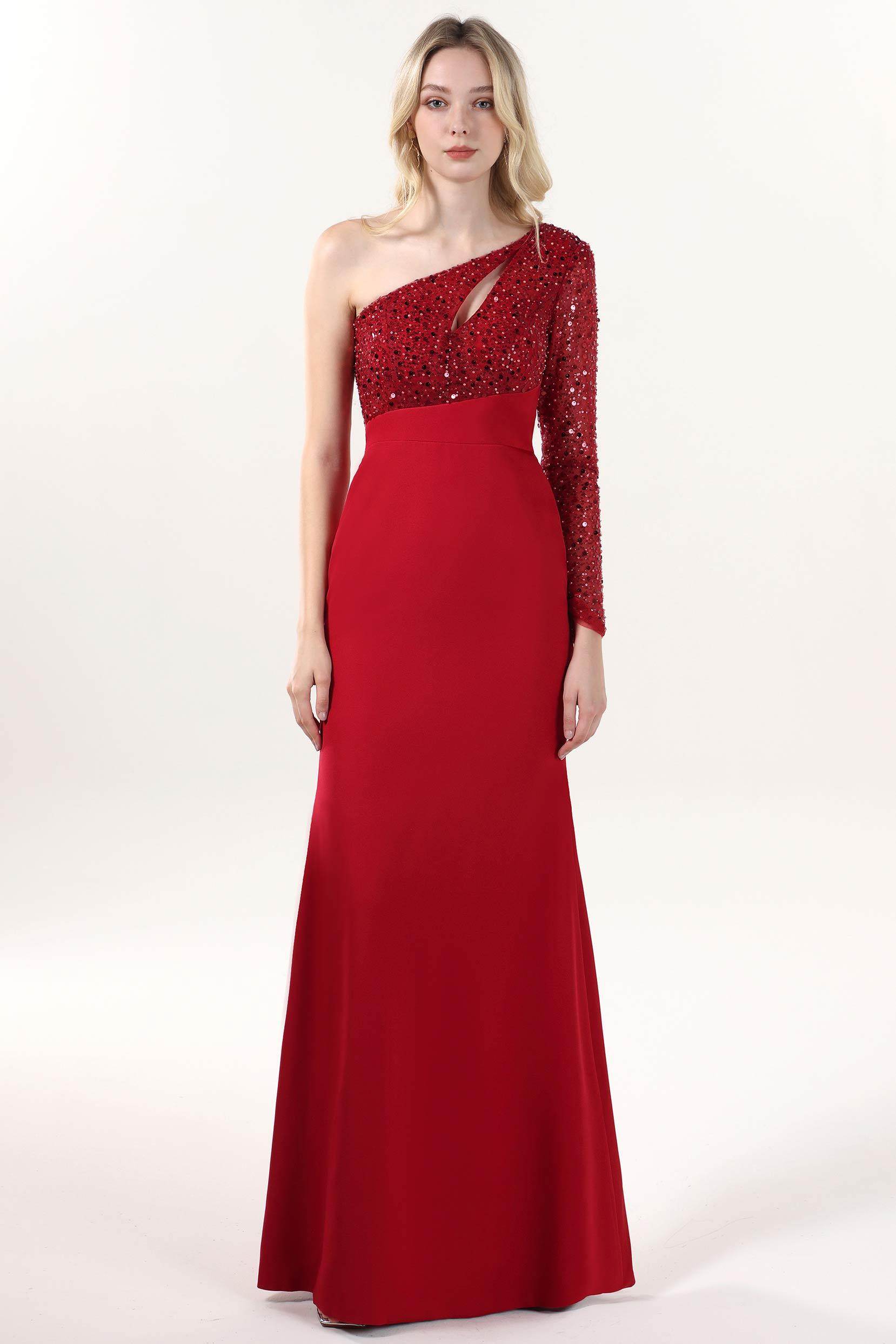 Trumpet-Mermaid Maxi Stretch Crepe Formal Dress CS0587 - COCOMELODY